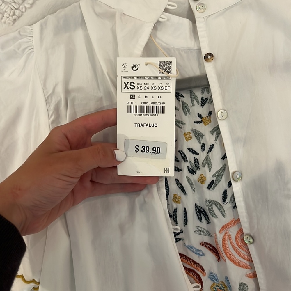 NWT Zara Top - Picture 3 of 4